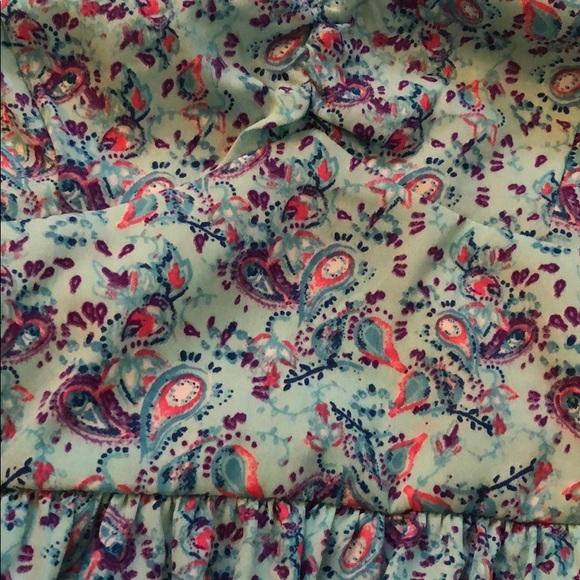 Blue multi colored maxi dress - Picture 2 of 2